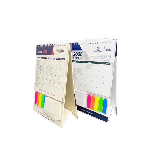 Calendario con tacos y banderitas - vertical - Imagen 3
