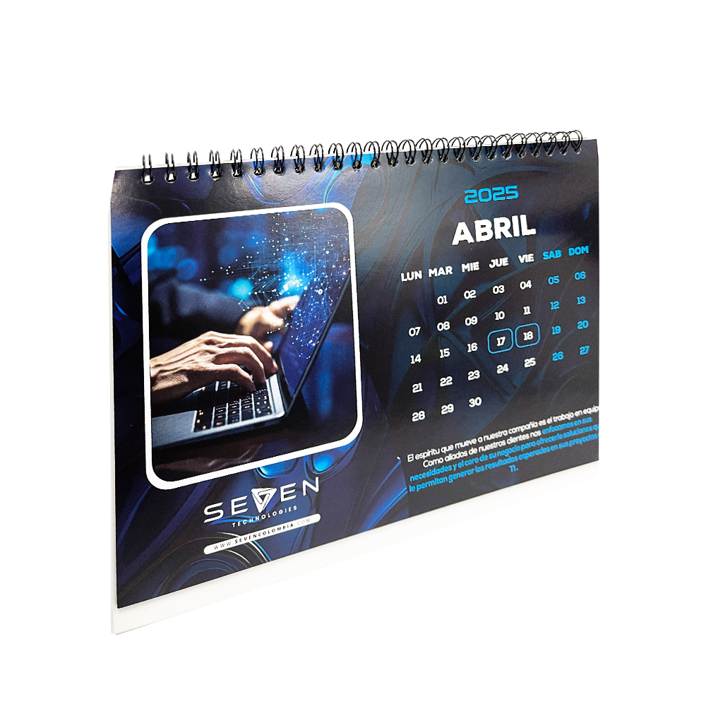 Calendario de 8 hojas grande - Imagen 4