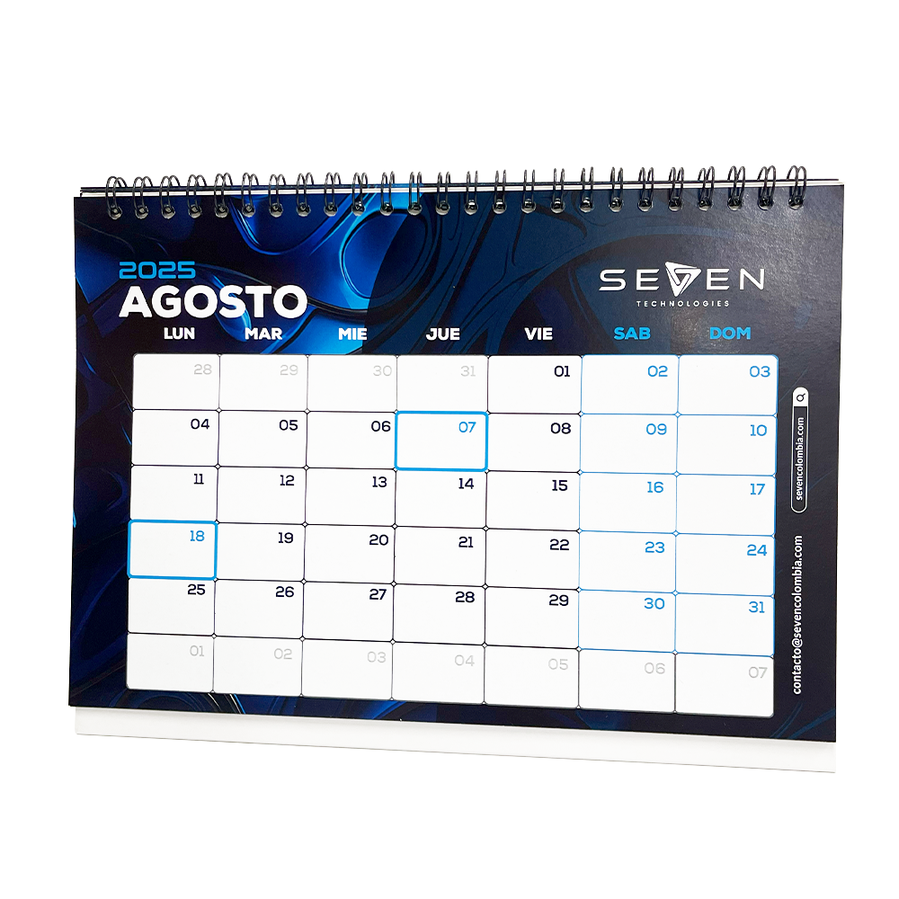Calendario de 8 hojas grande - Imagen 2