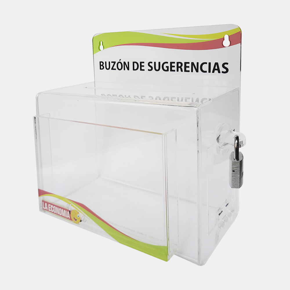 buzones y habladores Graficas Santa Maria