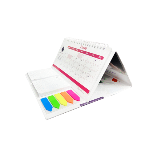 Calendario con tacos y banderitas- horizontal